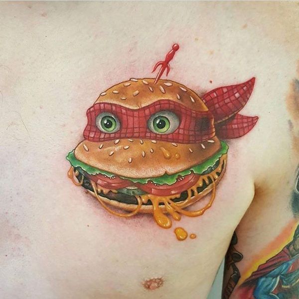 Cheeseburger Tattoos In Paradise