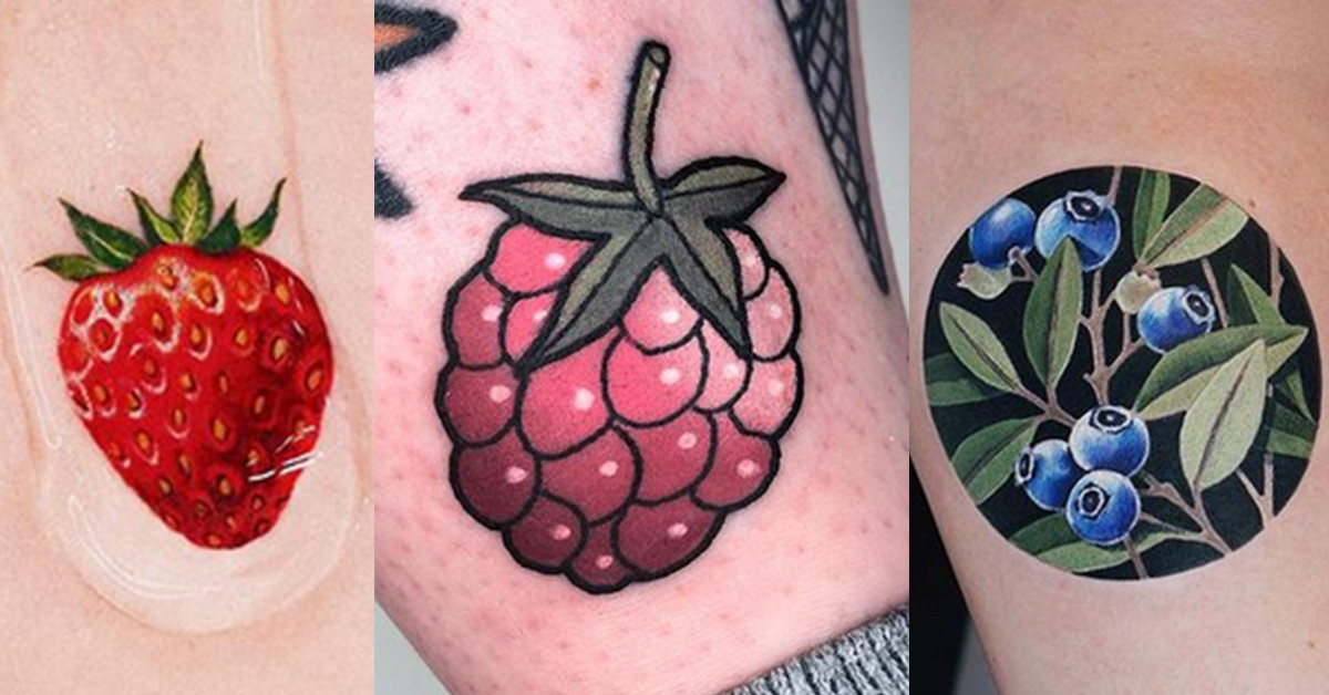 Delightful Designs: Exploring the World of Raspberry Tattoos: 145 Designs -  inktat2.com