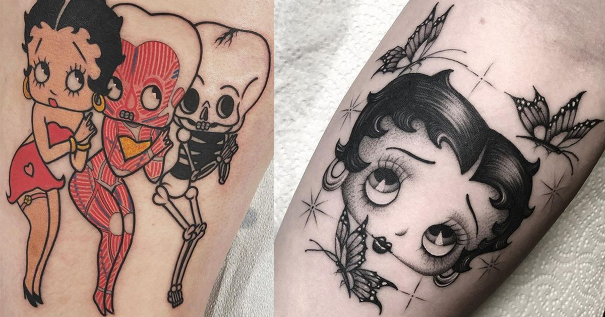Betty Booped: A Naughty Betty Boop Tattoo - LensAngeles