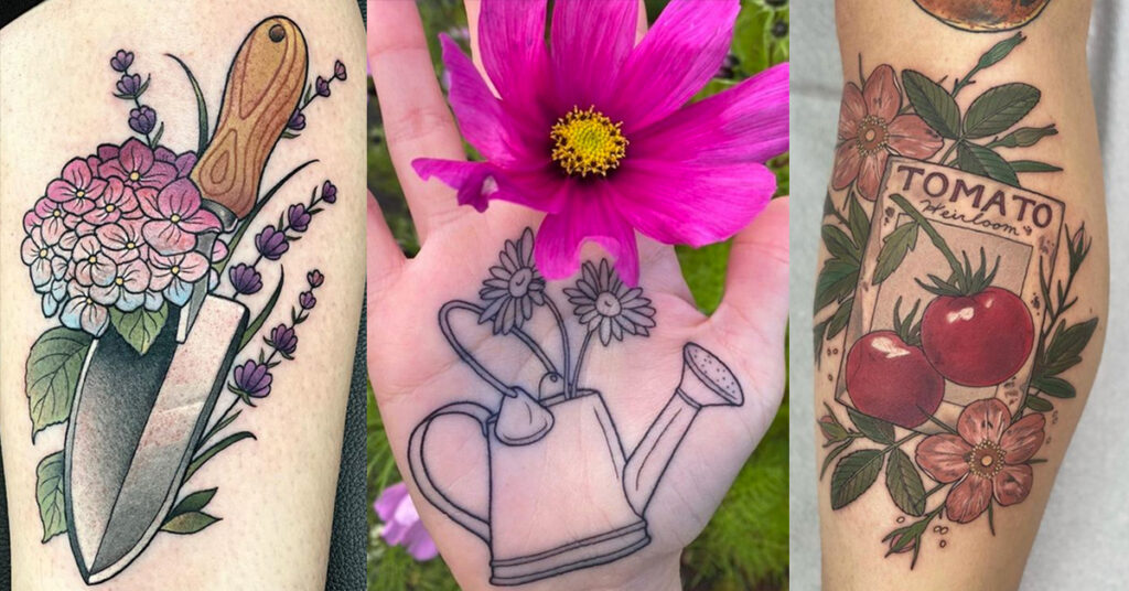 40 Amazing Tattoos For Gardening Lovers