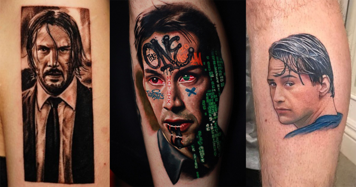 Keanu Reeves Tattoos