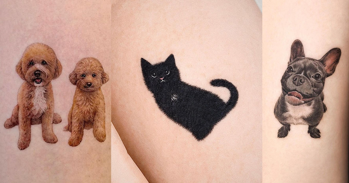 Animal Temporary Tattoos