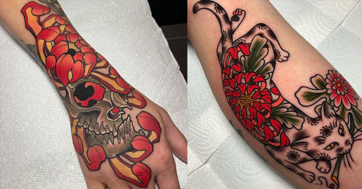 Chrysanthemum Tattoos, Images and Design Ideas - TattooList