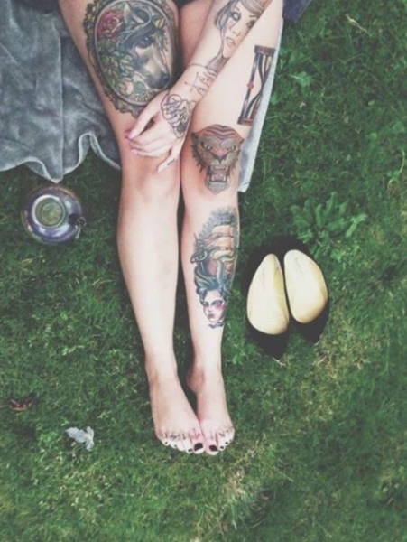 Aesthetic Tattoos on Tumblr: Julia's Shin 🏵 one of my “wanna do's”  #alinabushman #ornamentaltattoo #tattoostagram #tattoostuff  #tattooistartmagazine ...