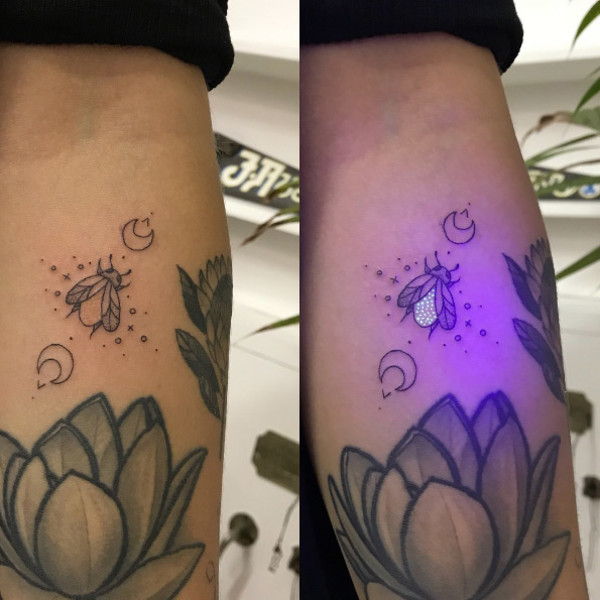 UV Thor tattoo under a black light. : r/pics