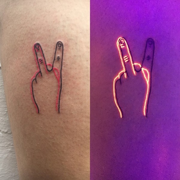 All You Need To Know About Black Light Tattoos, According to Tattoo Artists
