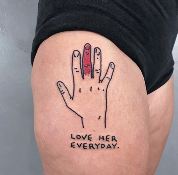 Inappropriate Tattoo