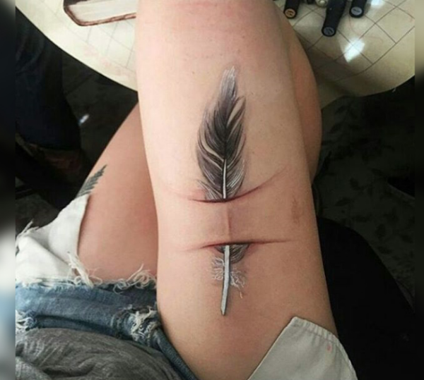 211 Amazing Tattoos That Turn Scars Into Works Of Art | Cover tattoo, Scars  tattoo cover up, Tattoos to cover scars