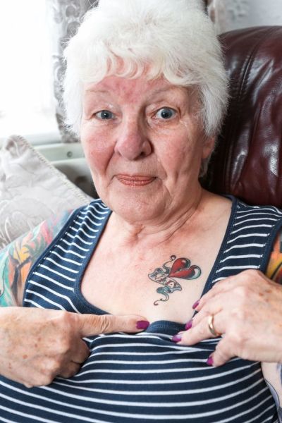 The coolest tattooed Grandma ever - Things&Ink