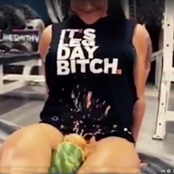 Video! Crushes Watermelons with Her Legs! Strongest Thighs on the Planet!