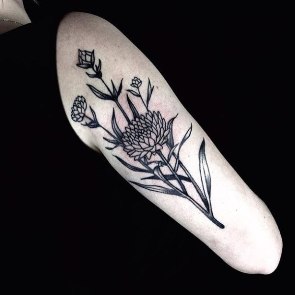 Procreate Tattoo Brushes Realism Flowers Botanical Tattoo Brush Set Glitter  Textures - Etsy