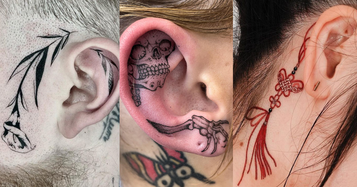 Little ear mandala - Mari Ink Tattoos | Facebook