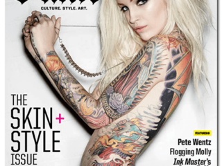 Inked Magazine: The Skin And Style Issue - Patton Suicide - March 2013 - www.inkedmag.com