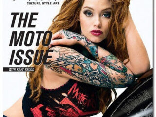 Inked Magazine: The Moto Issue Featuring Kiley Brook - May 2016 - www.inkedmag.com