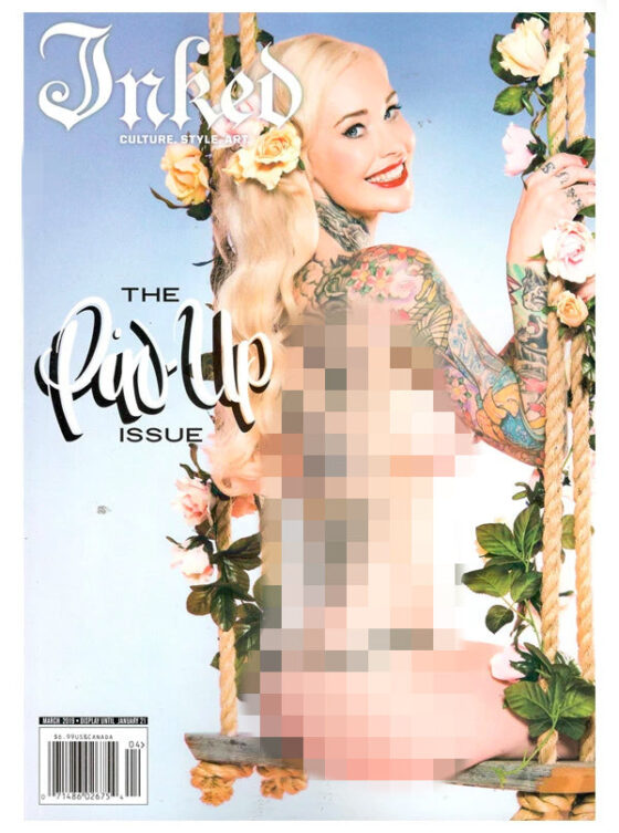 Inked Magazine: The Pin-Up Issue - March 2019 - www.inkedmag.com