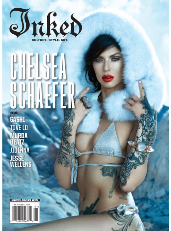 Inked Magazine: The Holiday Issue (2 Cover Options) - January 2020 - www.inkedmag.com