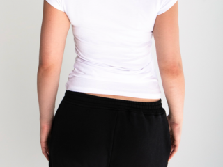 Women's Inked Mag Logo V-Neck Tee - White - www.inkedmag.com