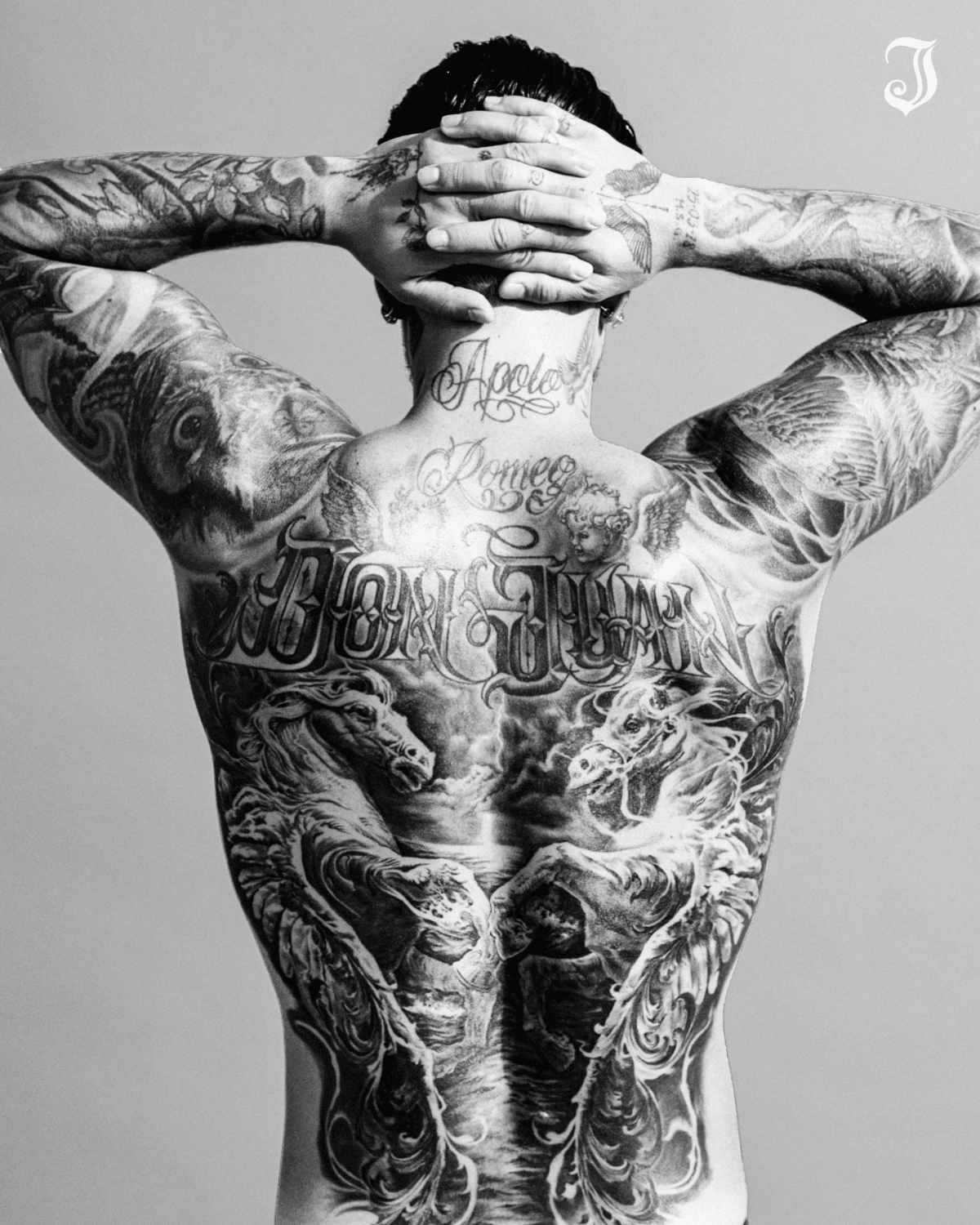 Inked Exclusive Maluma s Biggest Tattoo Yet After This Tattoo My 