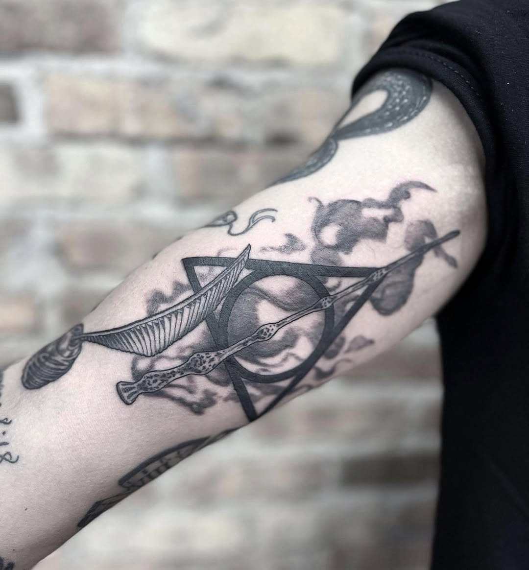 Spellbinding Harry Potter Tattoo 