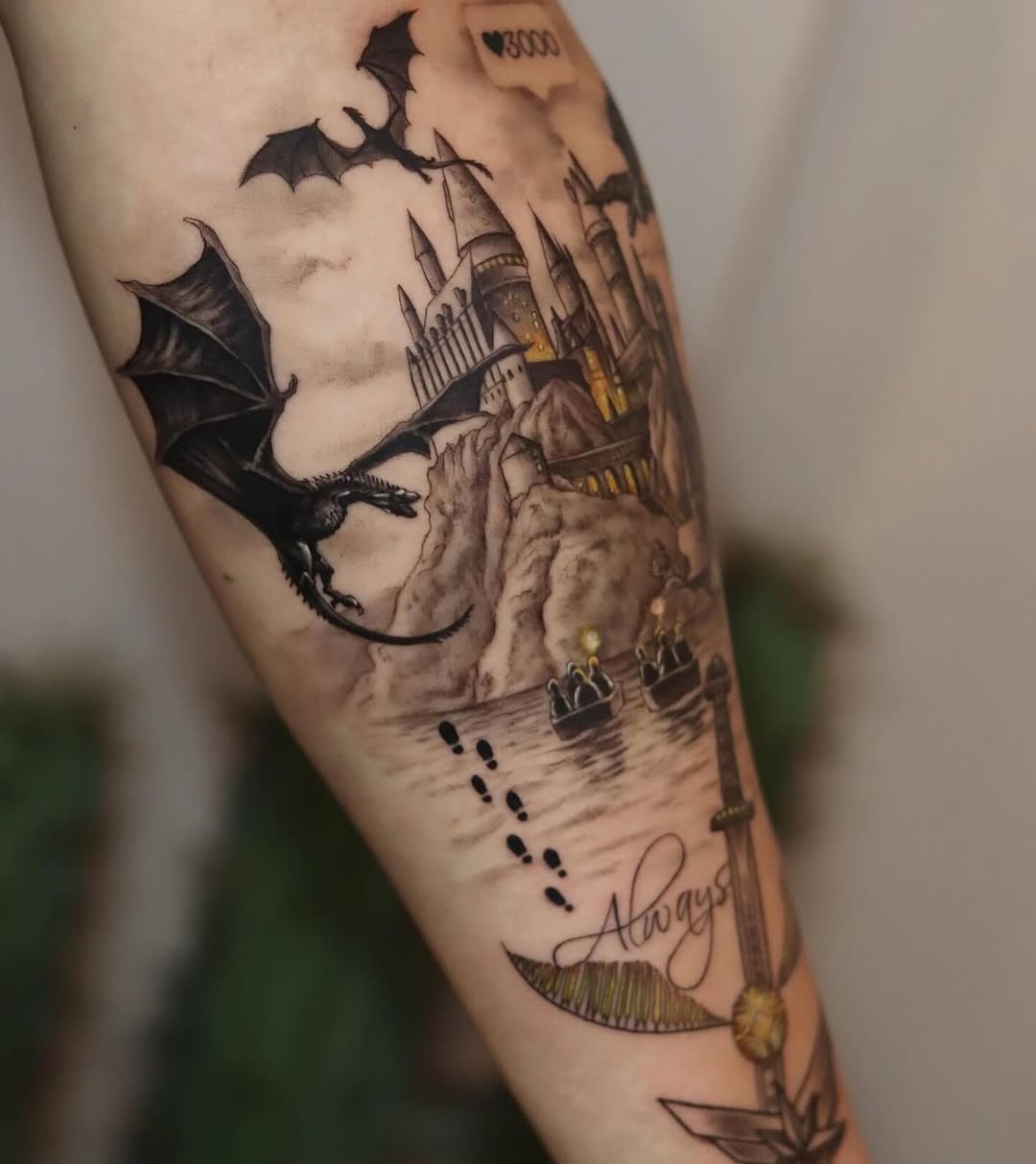 Hogwarts Tattoo