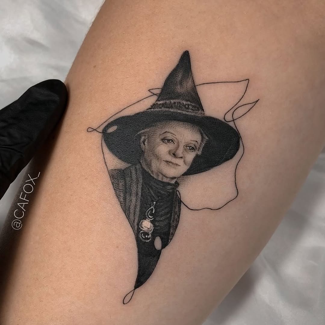 Spellbinding Harry Potter Tattoo 8