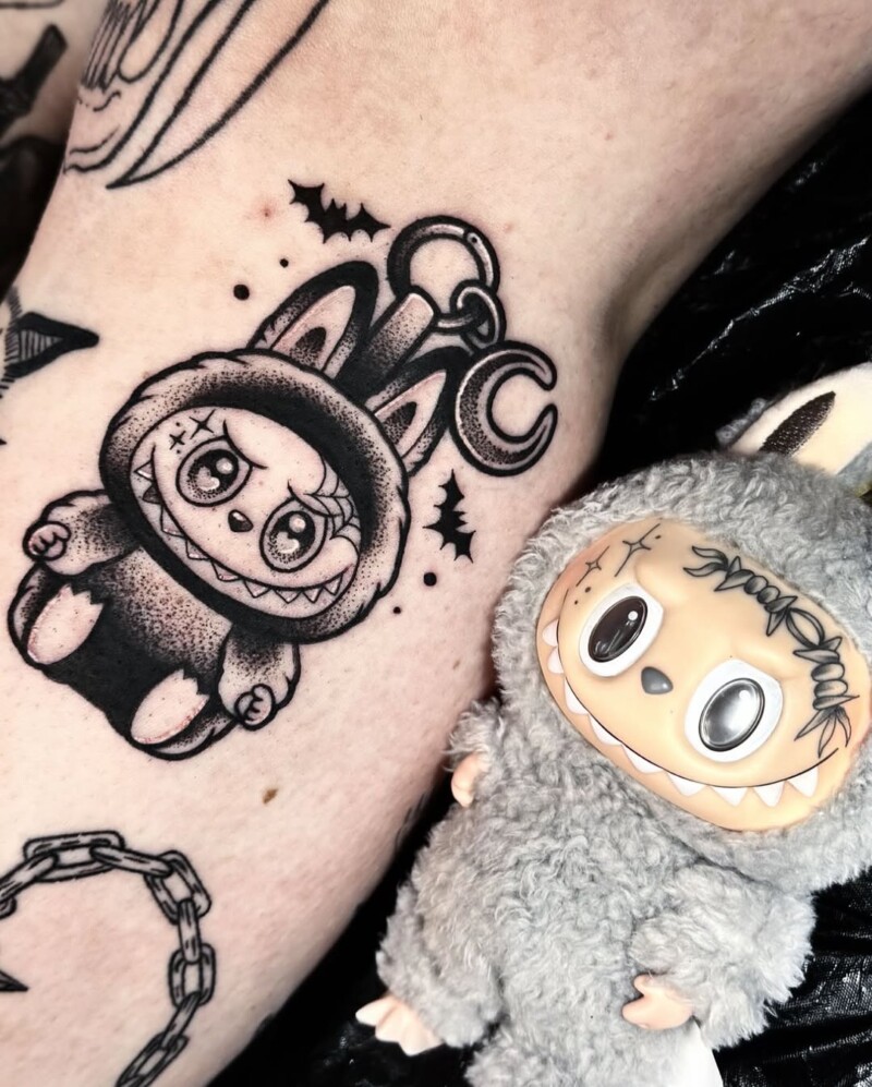 Labubu Tattoo