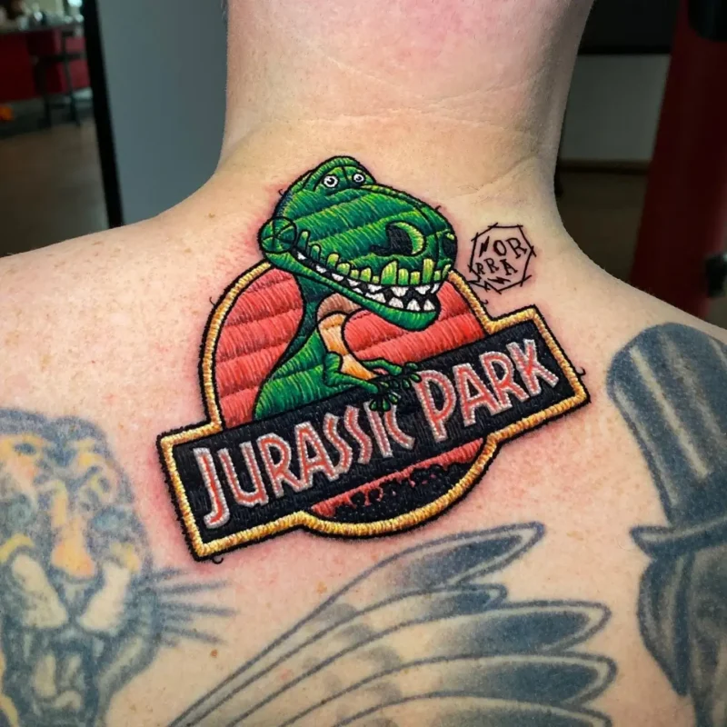 Jurassic World and Jurassic Park Tattoos @dudalozanotattoo