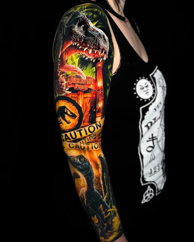Jurassic Park Tattoo