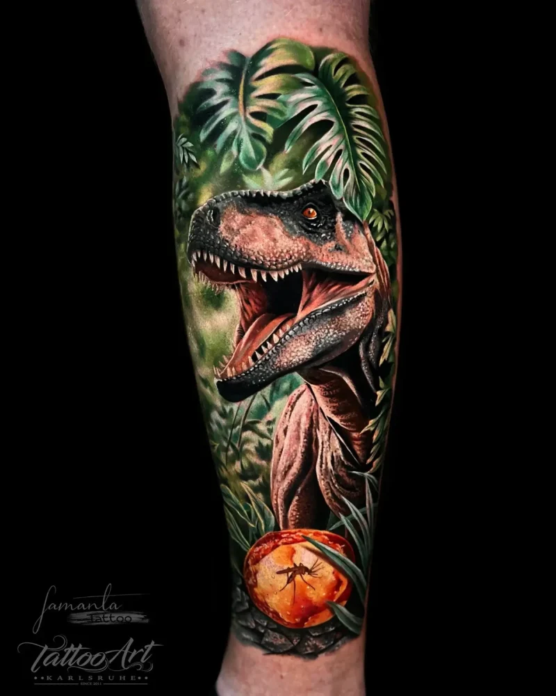 Jurassic World Tattoos