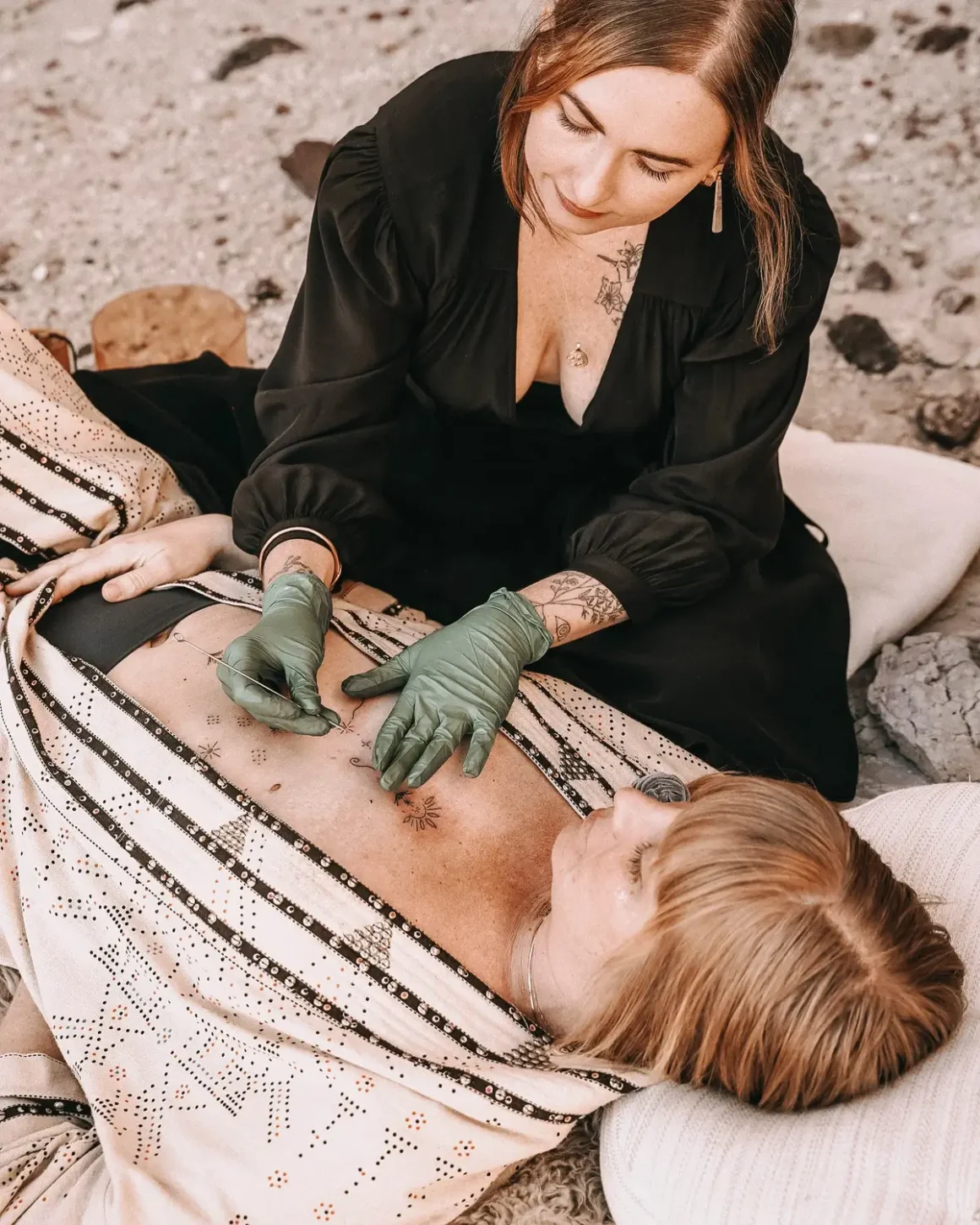 ASHLEY RIVER OF SOUL TATTOO CEREMONY