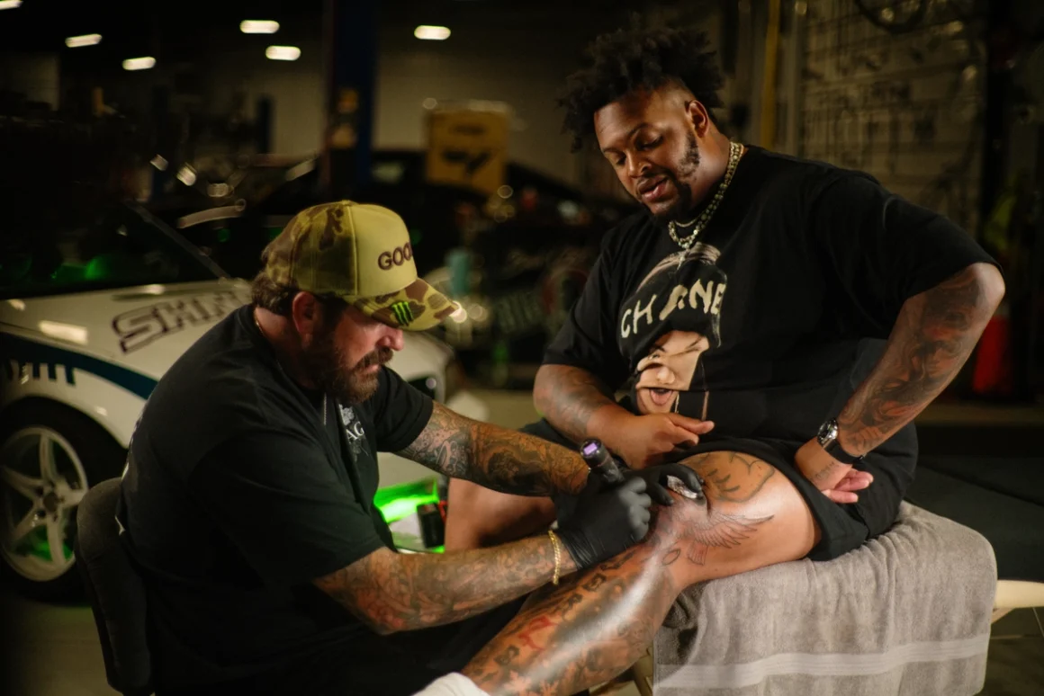 Tattooing with Dion Dawkins "SELF MADE"