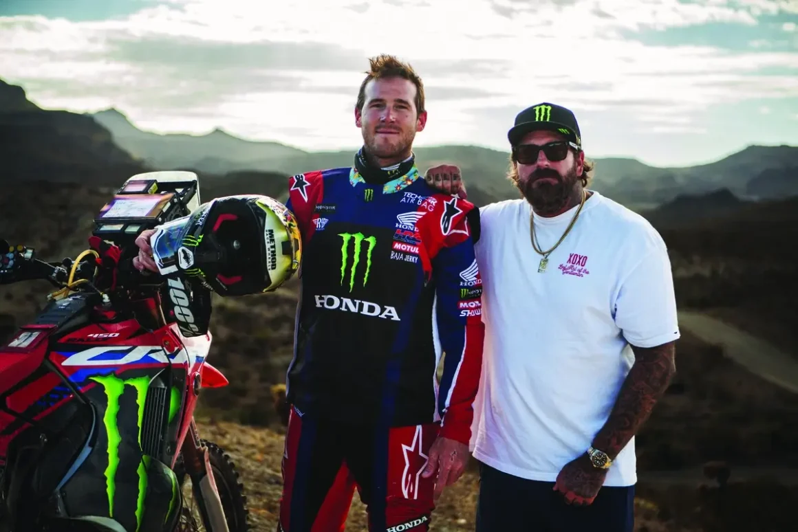 Luke with Ricky Brabec SELF MADE