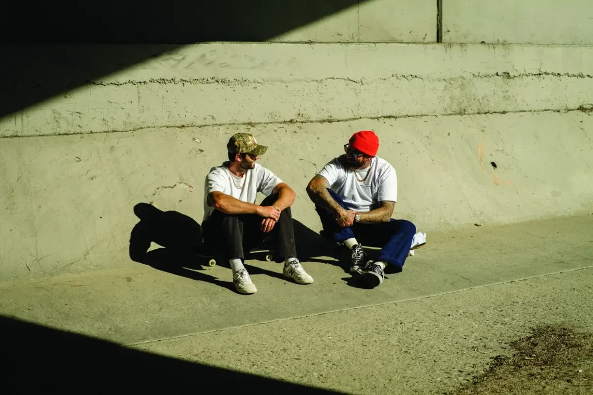 Luke with Matt Berger SELF MADE